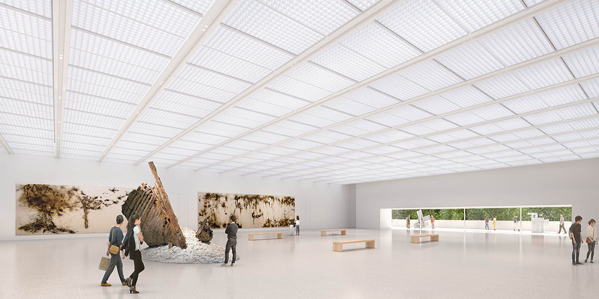 Foster + Partners breaks ground on the expansion of Bilbao Fine Arts Museum in Spain