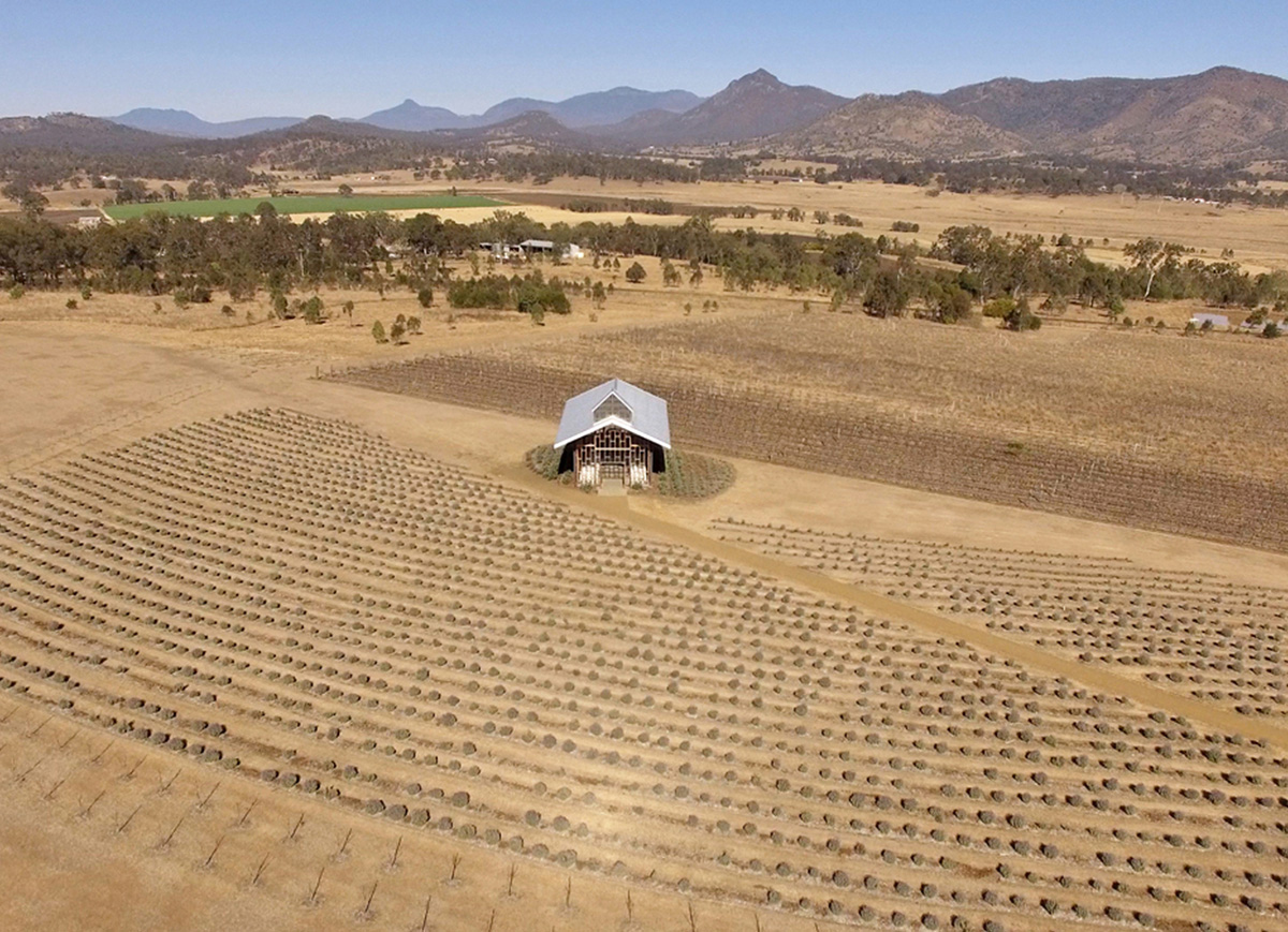 Wilson Architects built small wooden 