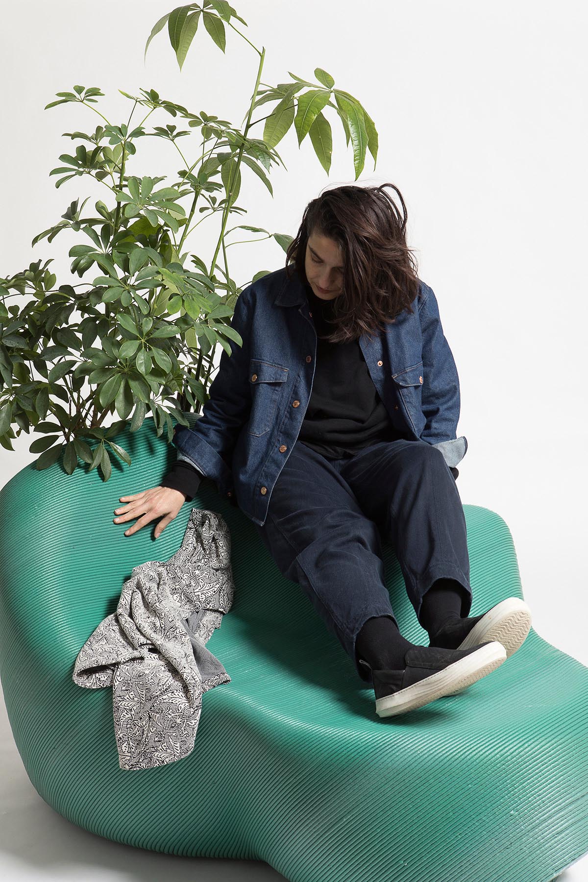 The New Raw designed this 3D printed street furniture from household plastic waste