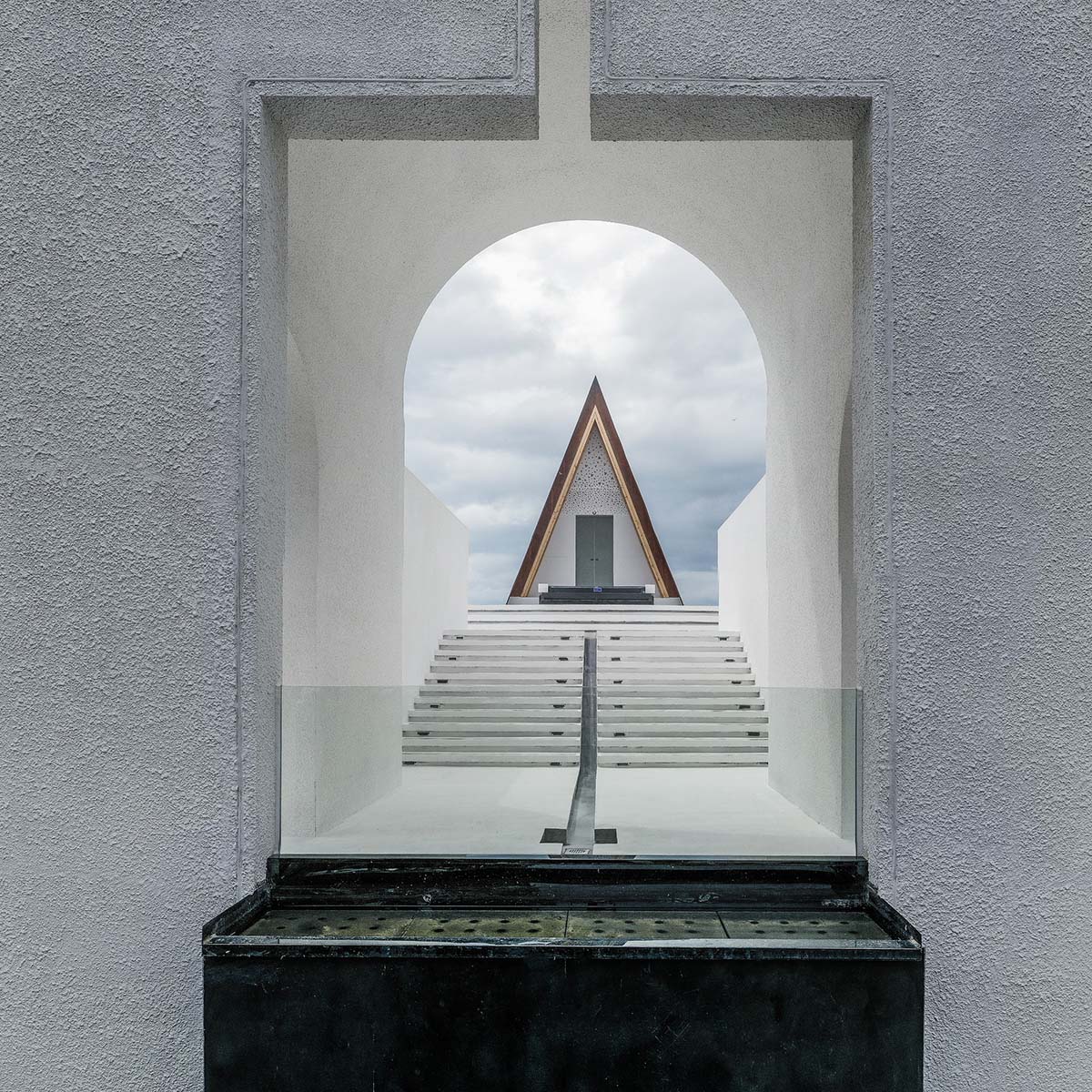 Shanghai United Design Group combines earthy elements with geometric forms for Dysis Chapel in Hainan