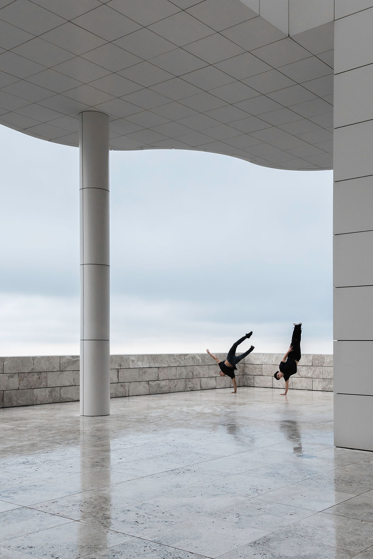 Choreographer Jacob Jonas combines art and dance through architectural backdrops