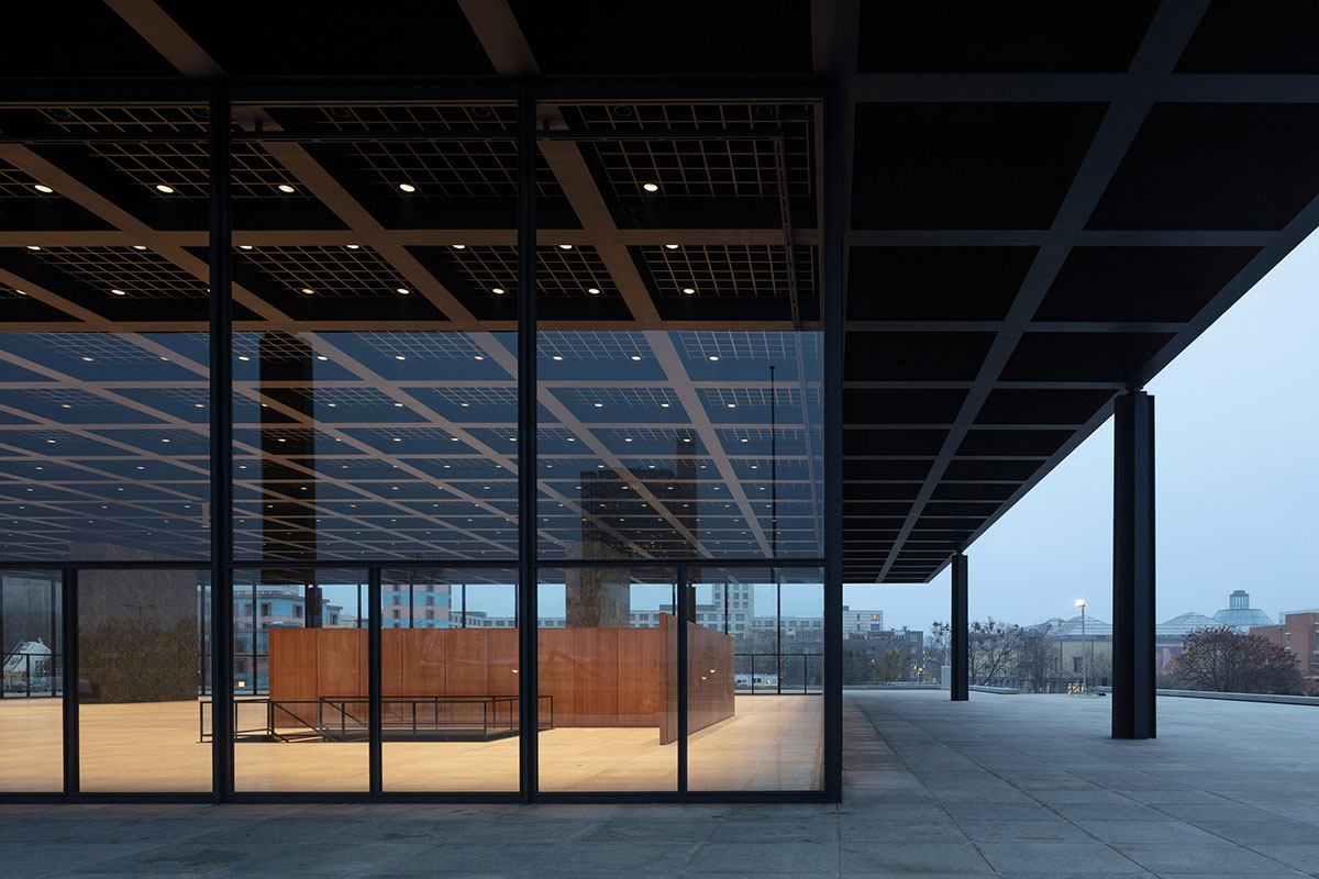 New photographs revealed for David Chipperfield-restored Mies van der Rohe's Neue Nationalgalerie