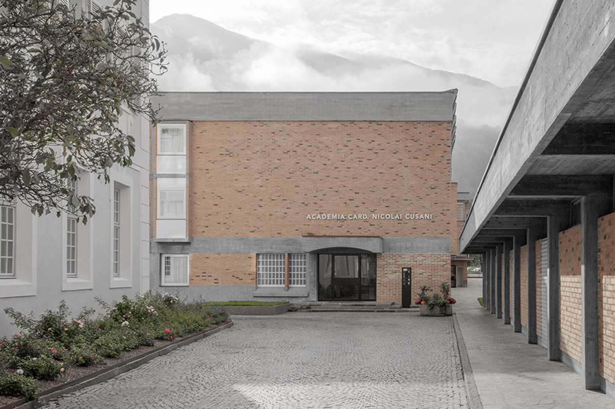 MoDusArchitects renovates Cusanus Academy with subtle elements in Bolzano, Italy