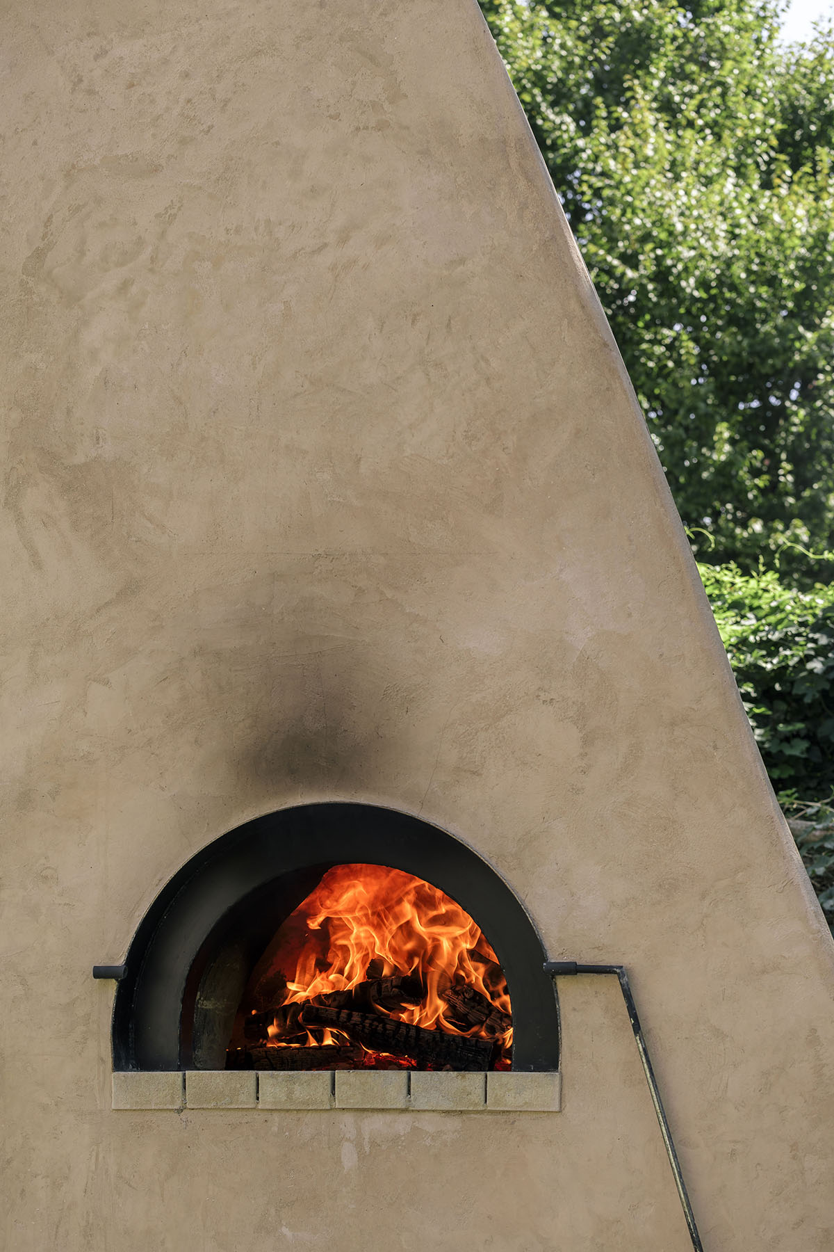 Hasselt University students built Building Beyond Pastorie Pavilion from reclaimed materials