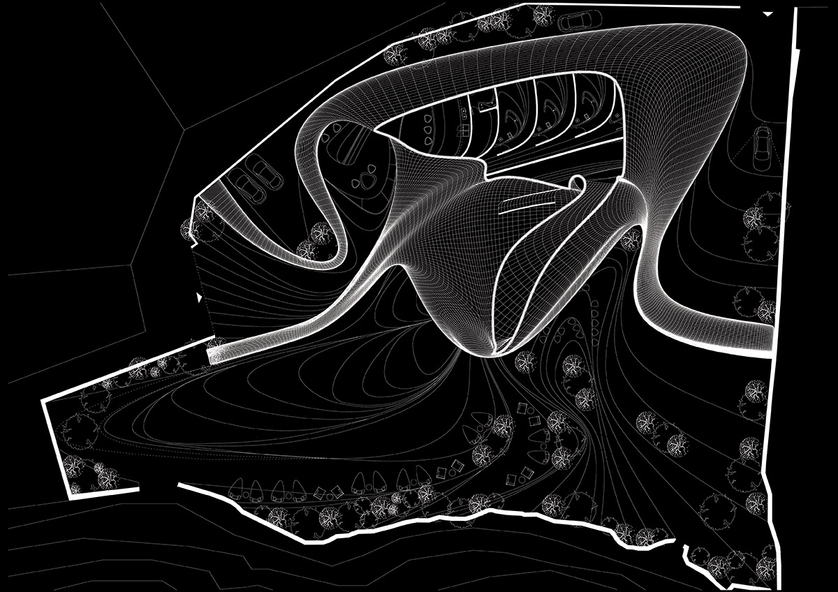 Mask Architects designs curvaceous luxury villa nestled in lush vegetation of Northern Sardinia