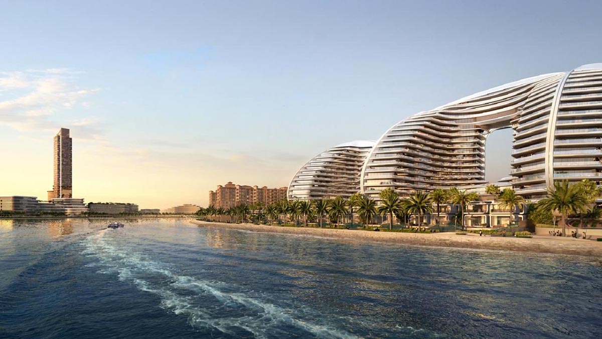 ZHA's new mixed-use development features spacious balconies inspired by nature in the UAE
