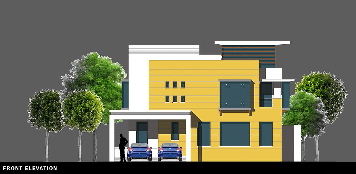 Modern Residence by Qadri Associates