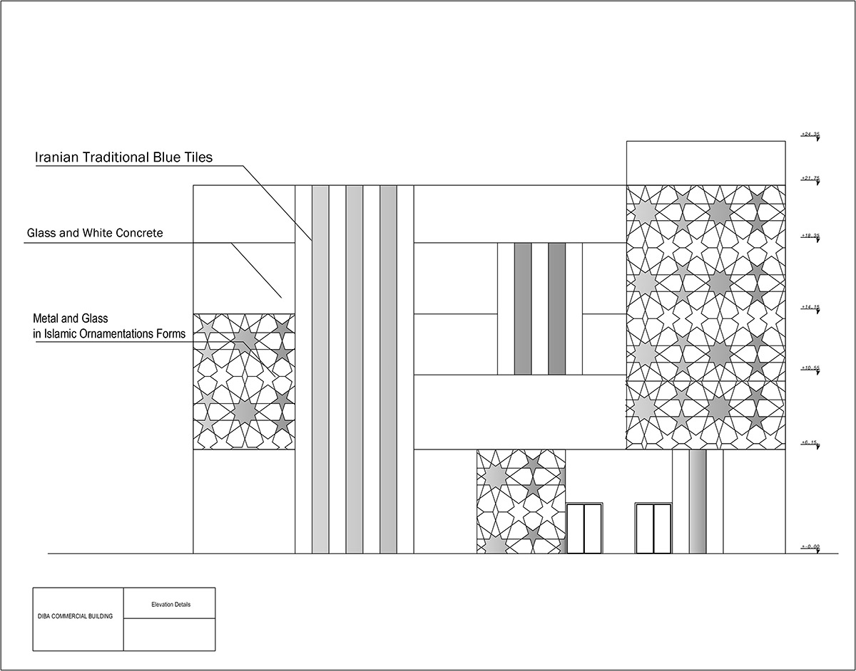 Studio Eiraji unveils its proposal for Diba Commercial Building in Tehran