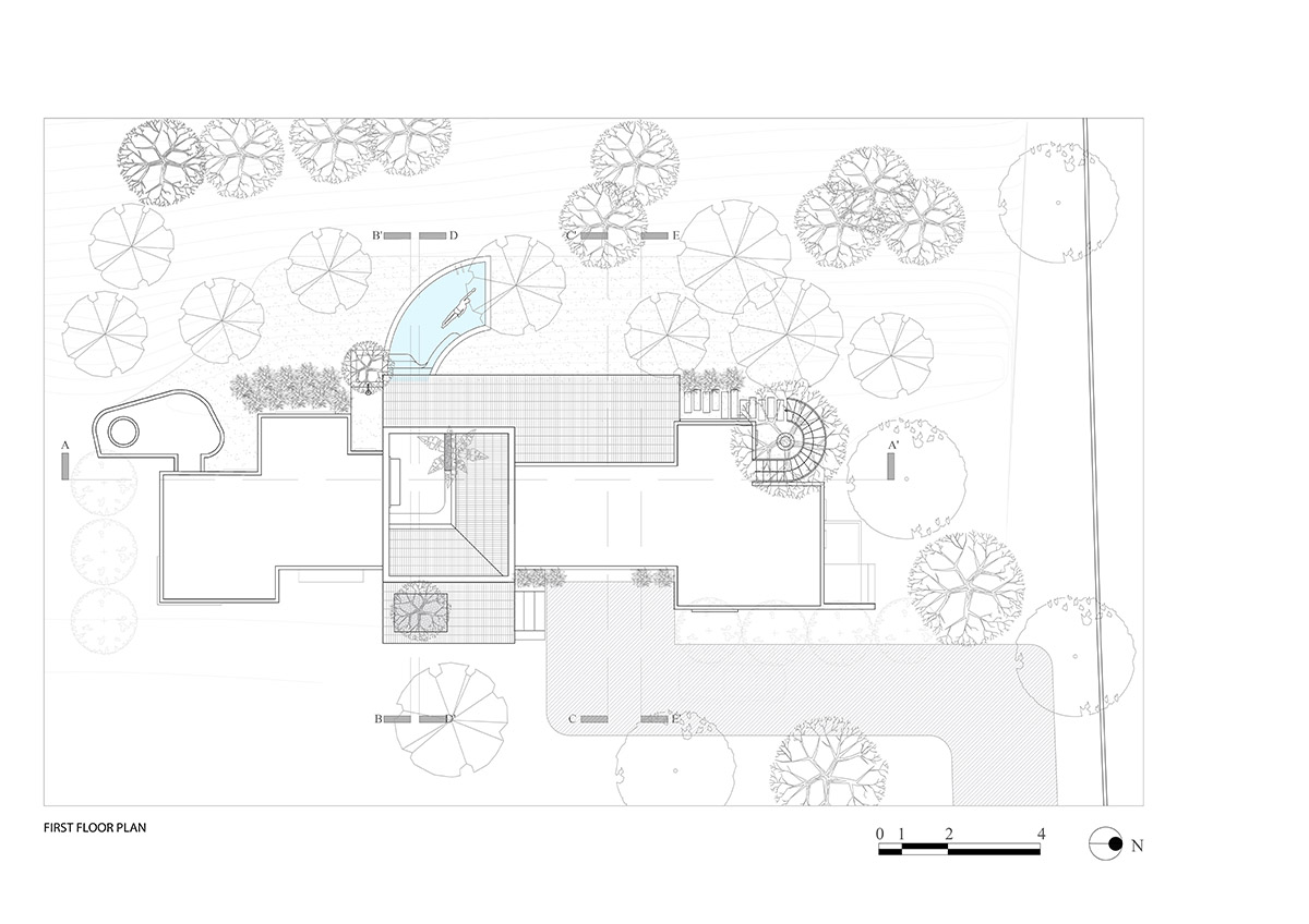 Farmhouse by Studio DesignSeed becomes a natural extension of its surroundings on Indian hills