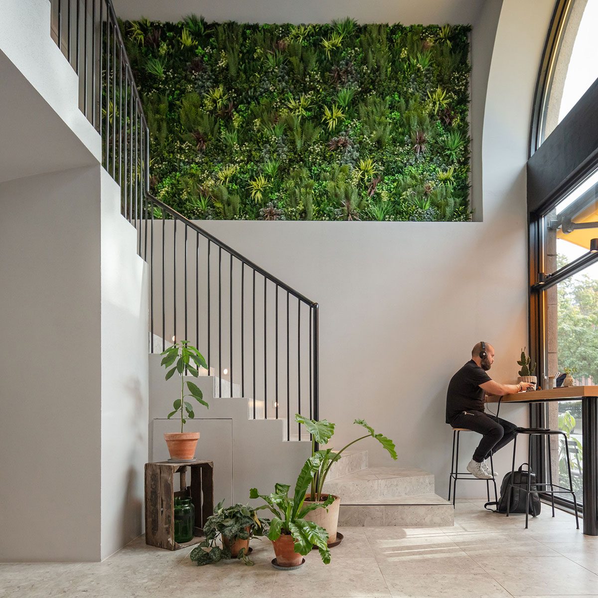 Matteo Foresti renovates Kale and Crave Restaurant in Sweden