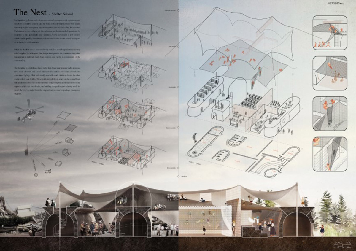 Volume Zero Announces Winners For ReSchool 2018 Architecture Design   2nd 