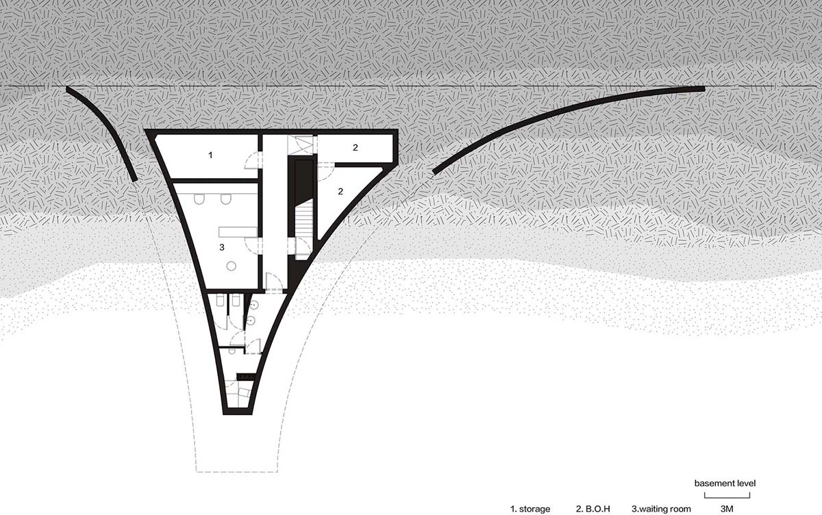 O-office Architects designs curvy chapel that opens up a vertical window to the seaside in Shanwei