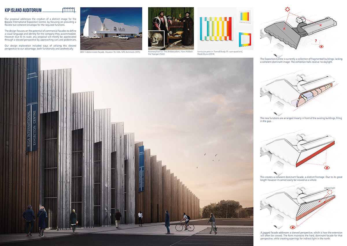 Winners announced for Kip Island Auditorium Architecture Competition