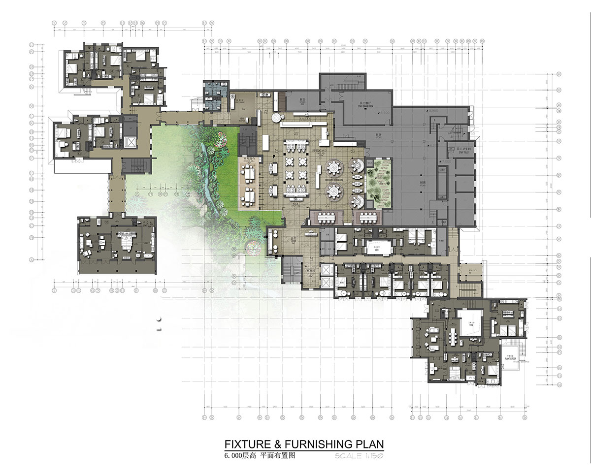 CCD completes resort and spa by keeping traditional architectural elements in Huangshan, China