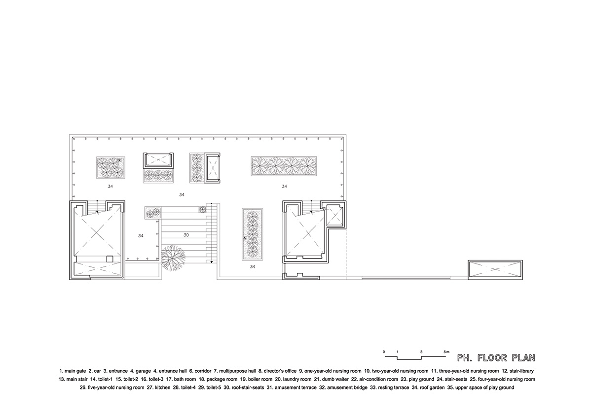 IROJE KHM Architects completed tetris-looking Nursery in South Korea