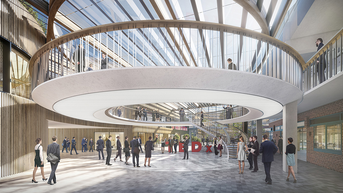 UNStudio designs new Business School with island-like volumes at UCA Epsom