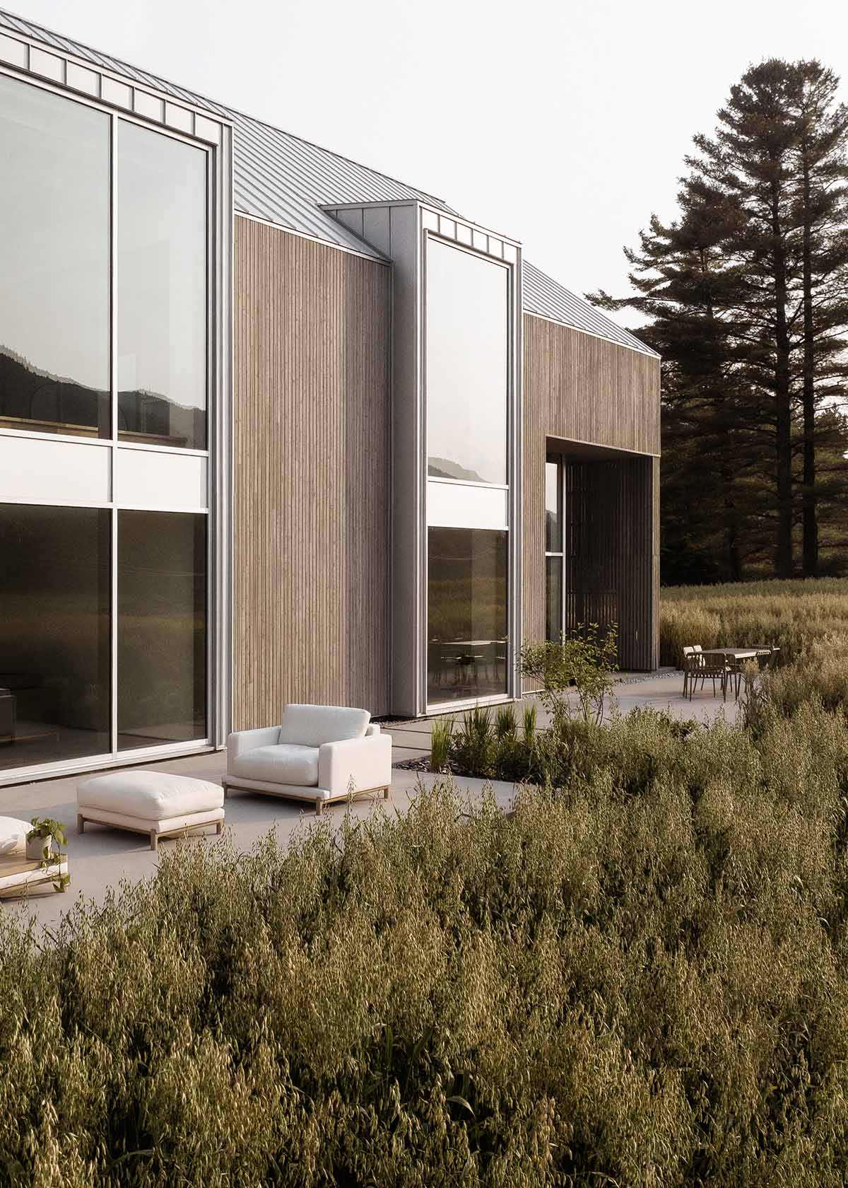 Office building serves as an 