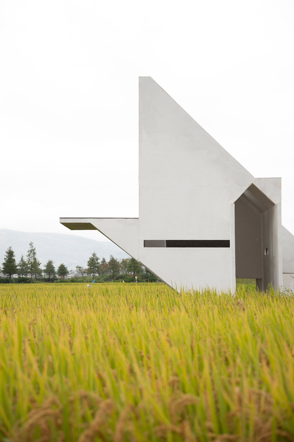 Cultural elements of local villages are translated into a pumping station by LIN architecture