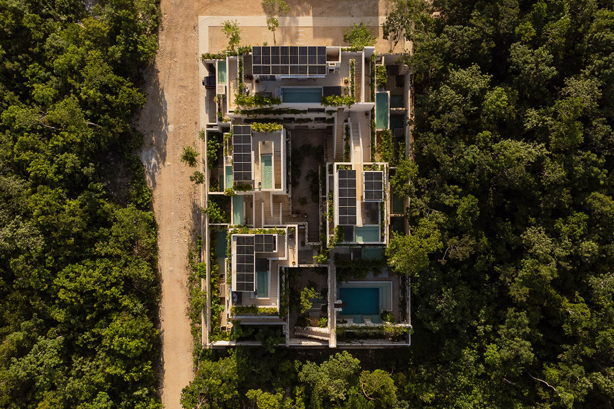 RA! built Hacienda Wabi Residences that mimic ancient ruins to create echoes of time in Tulum 