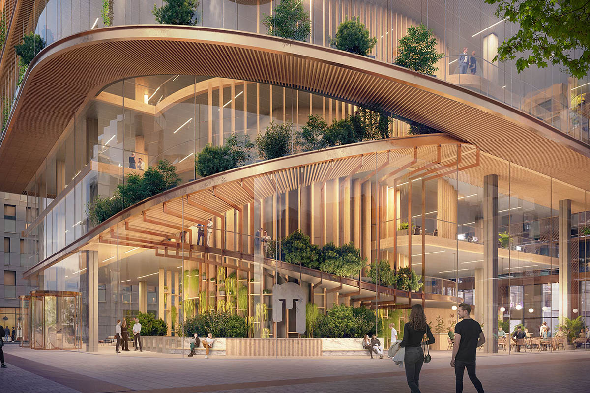 UNStudio unveils Kyklos building in Luxembourg, reducing carbon footprint around 80%