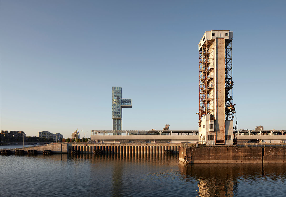 Provencher_Roy completes steel-framed Port of Montréal Tower and Grand Quai in Montreal