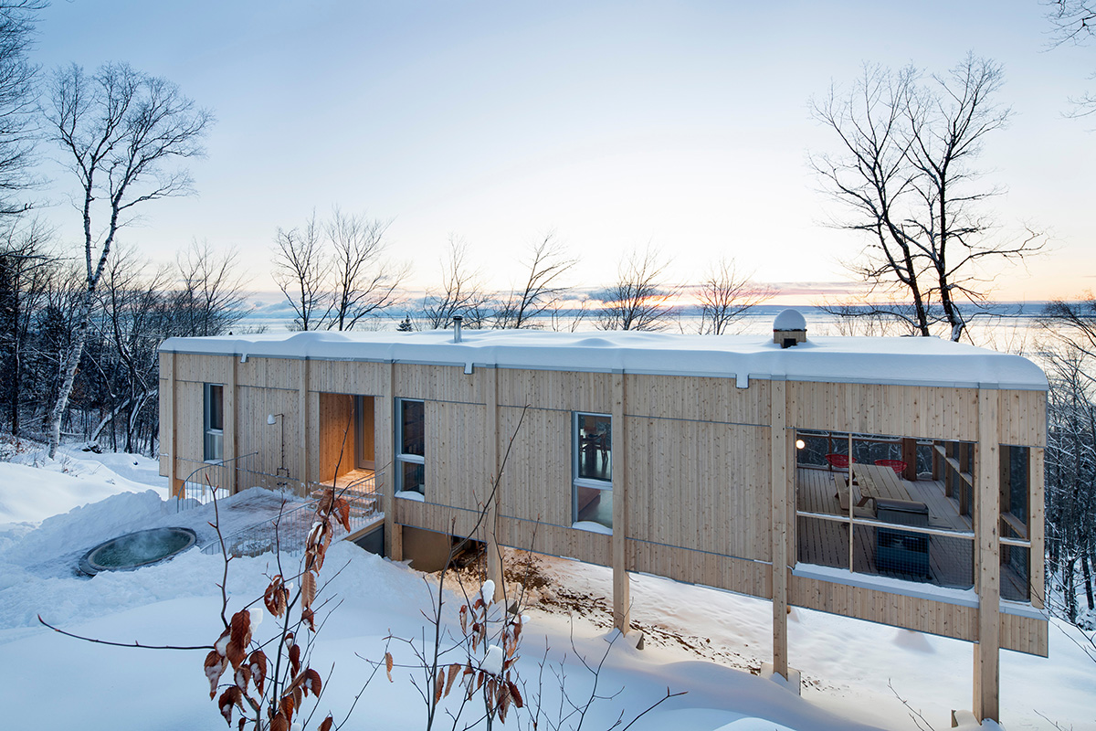Residence Chez Léon by Quinzhee Architecture evokes the nostalgia of a 