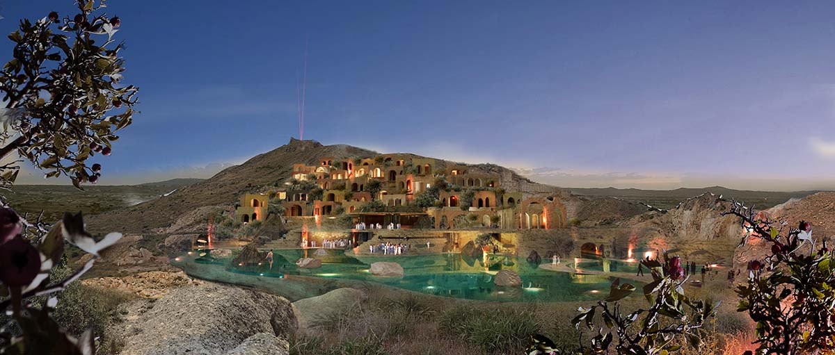 GAD creates carved-out spaces for spa hotel on an abandoned quarry in Cappadocia, Turkey