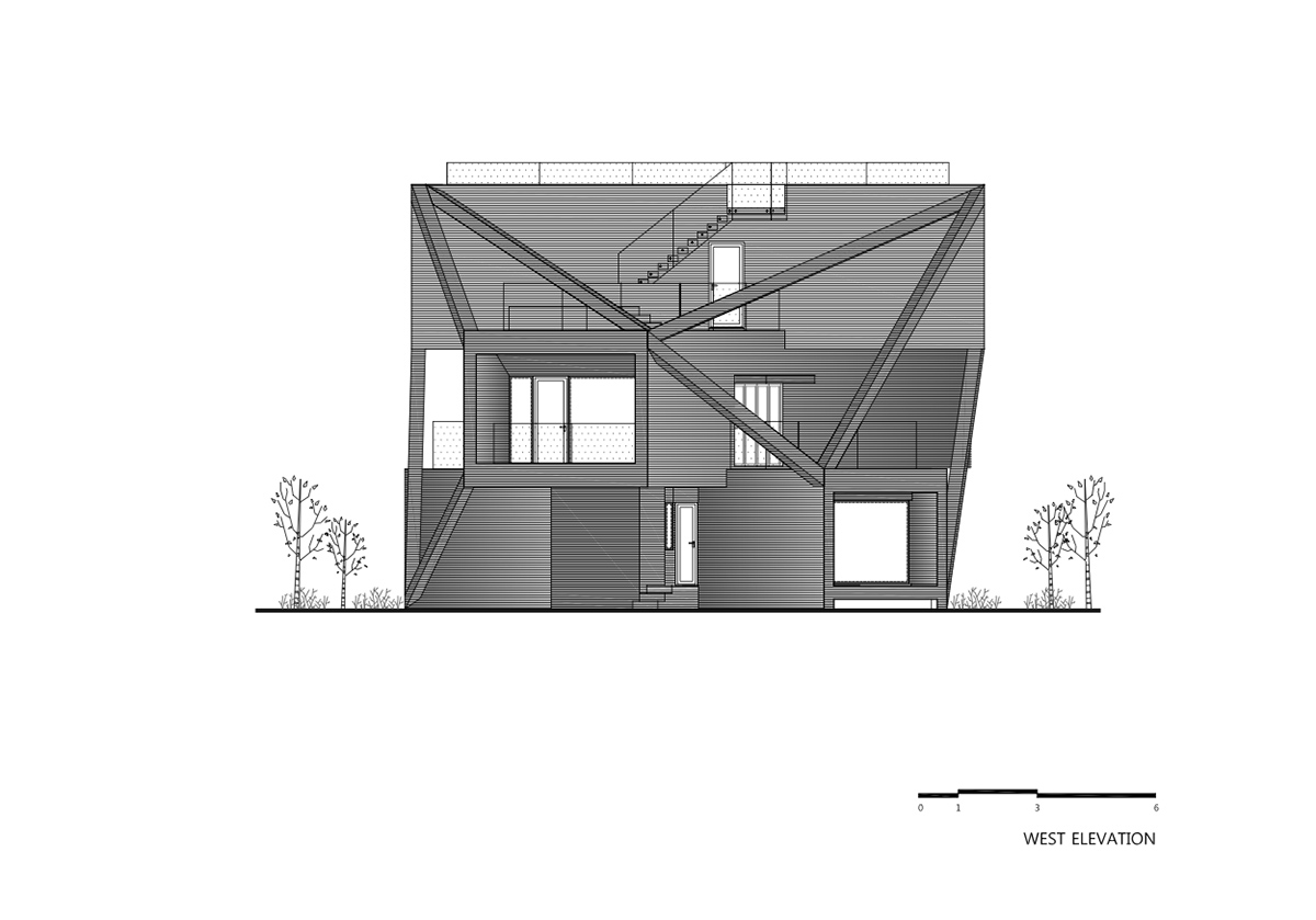 Moon Hoon completes web-like private residence on Jeju Island