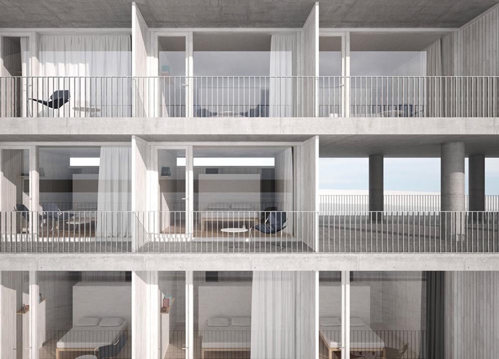 David Chipperfield Architects expands Turner Contemporary art gallery with new hostel in Kent
