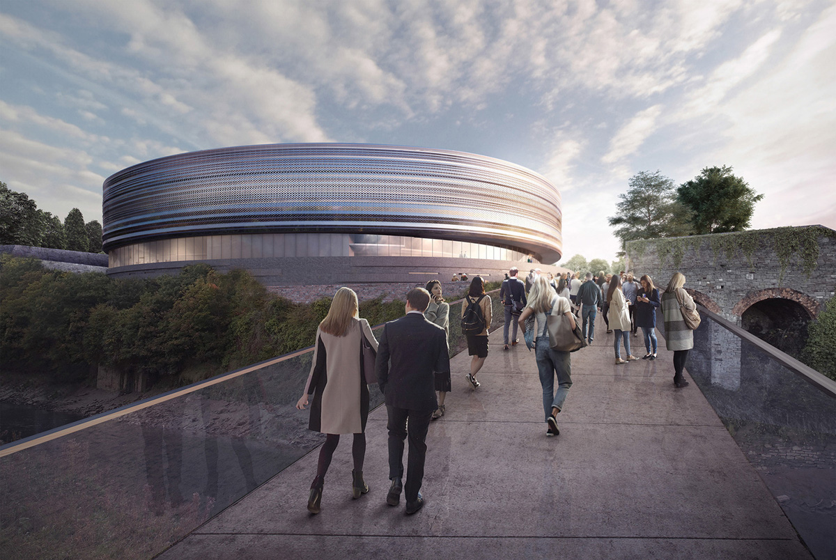 Zaha Hadid Architects' alternative plans released for Bristol Arena Site