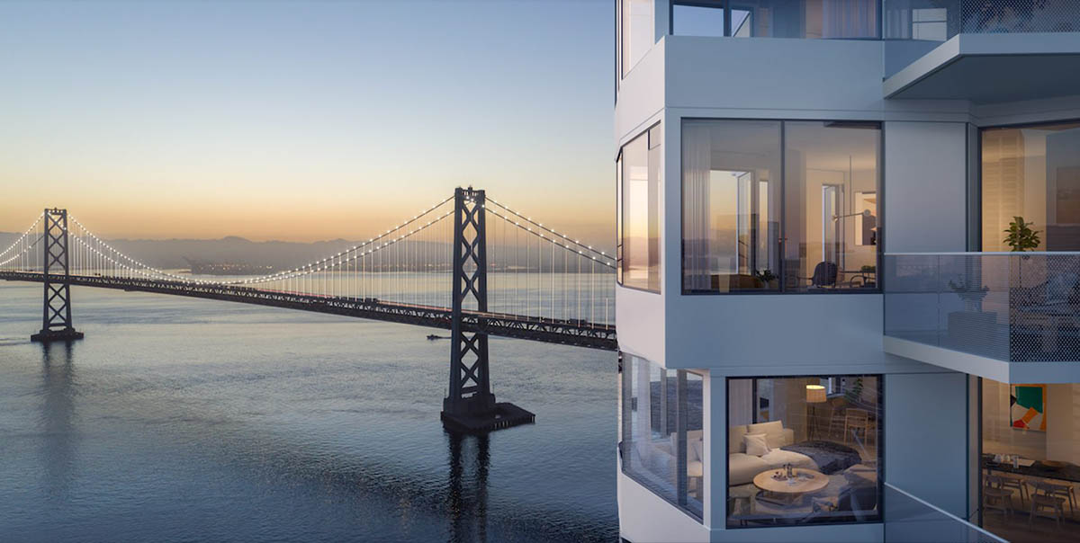 Studio Gang releases Mira tower featuring twisting bay windows in San Francisco