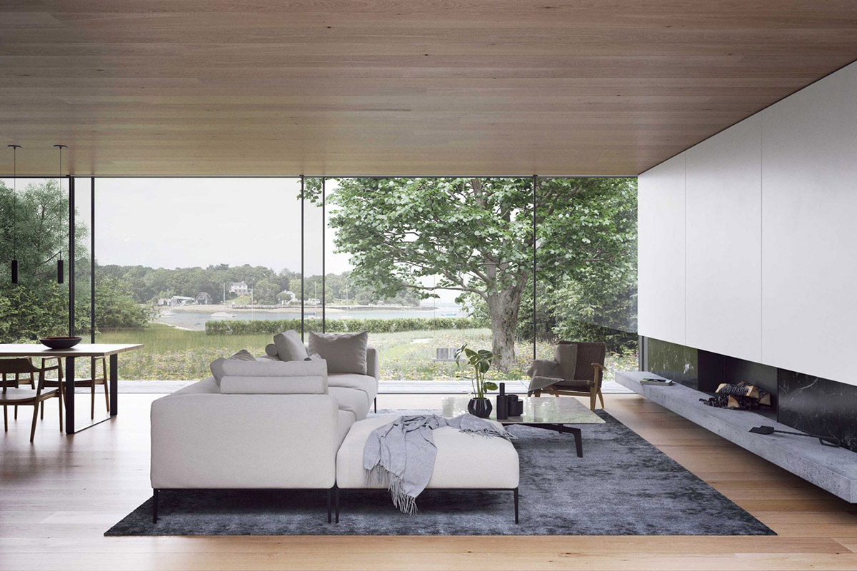 Str&ouml;m Architects gets planning permission for idyllic holiday home on the Isle of Wight coast