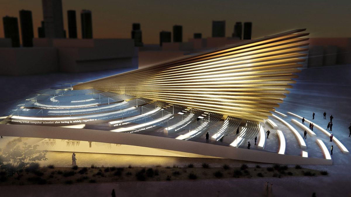 Es Devlin to design UK's Pavilion for Dubai Expo 2020 with performative golden sculpture