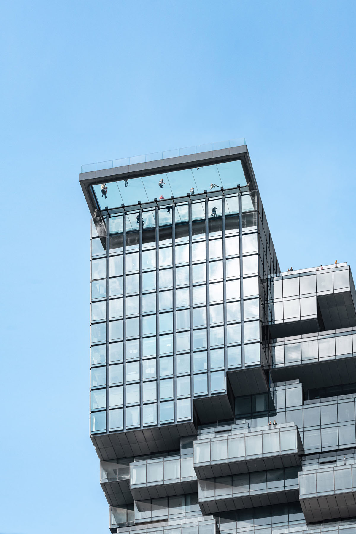 Büro Ole Scheeren completes fully glass observation deck in MahaNakhon tower in Bangkok
