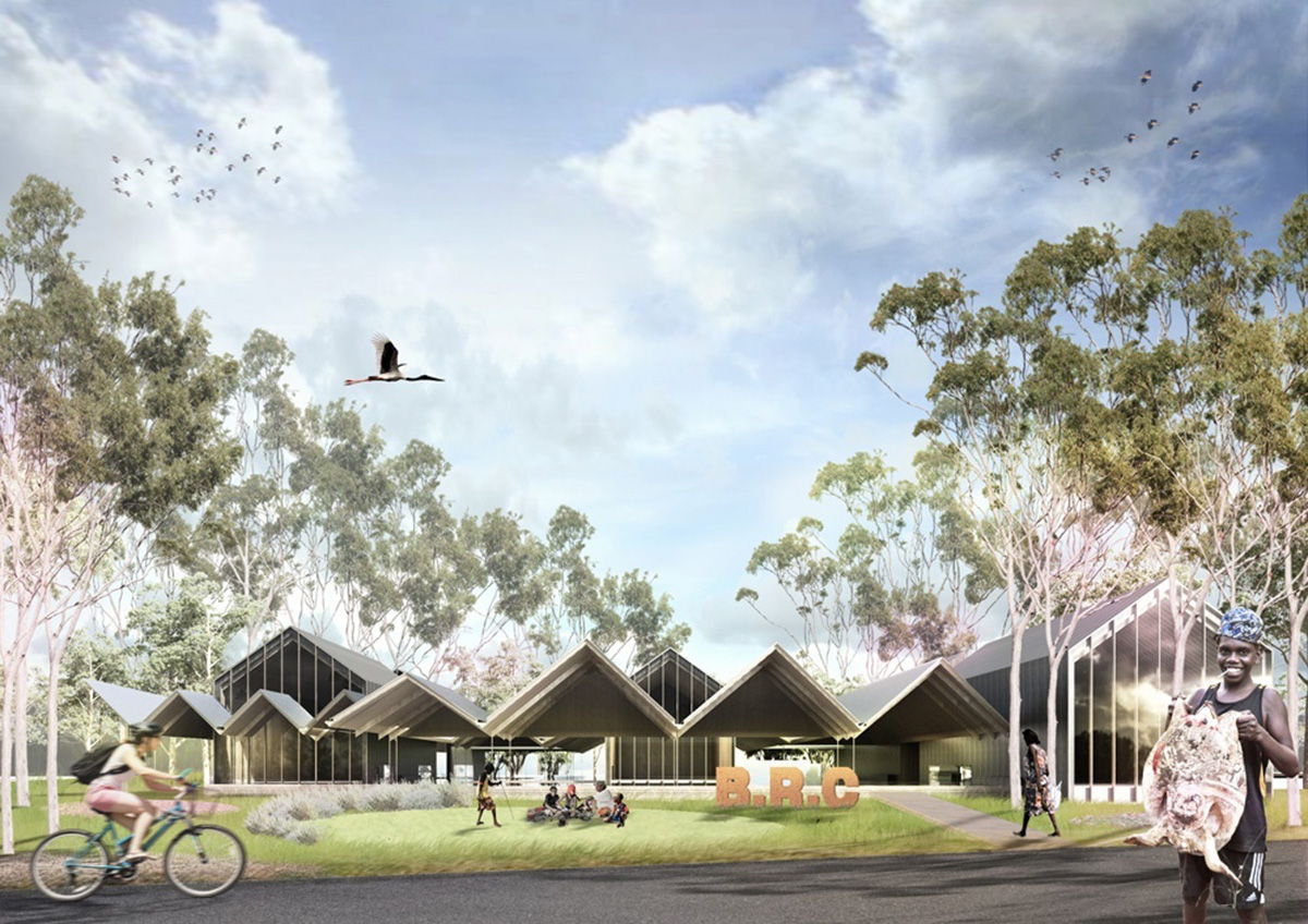 NAAU and Enlocus unveil masterplan to transform Jabiru town with cave-like buildings