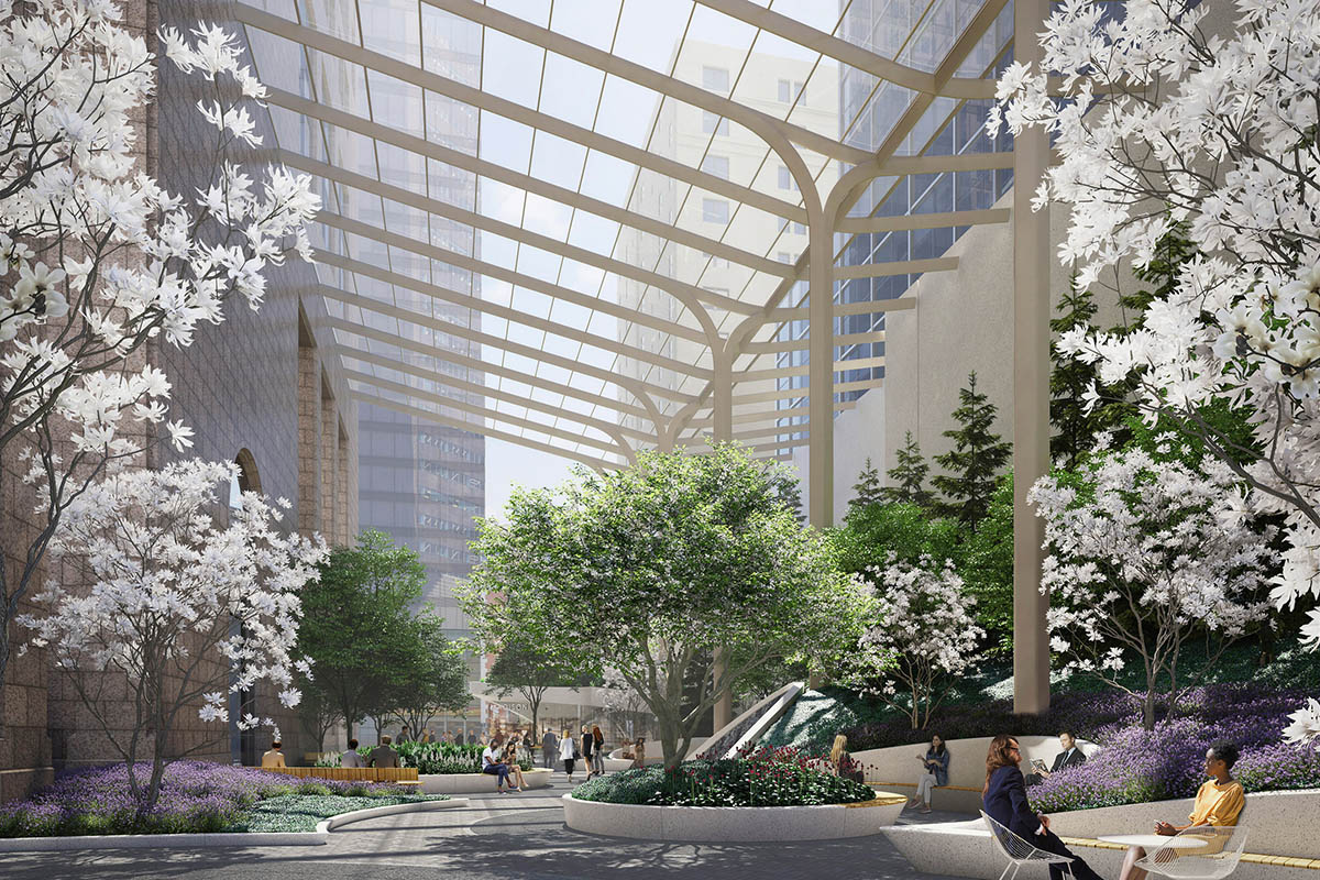 NYC Landmarks Preservation Commission Approves Snøhetta's revised scheme for AT&T Building