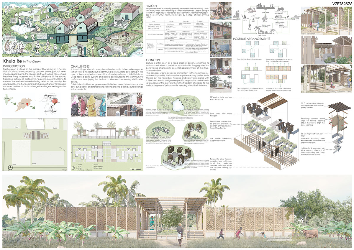 Winners announced for Little Big Loo, Rethinking Public Toilets 2020