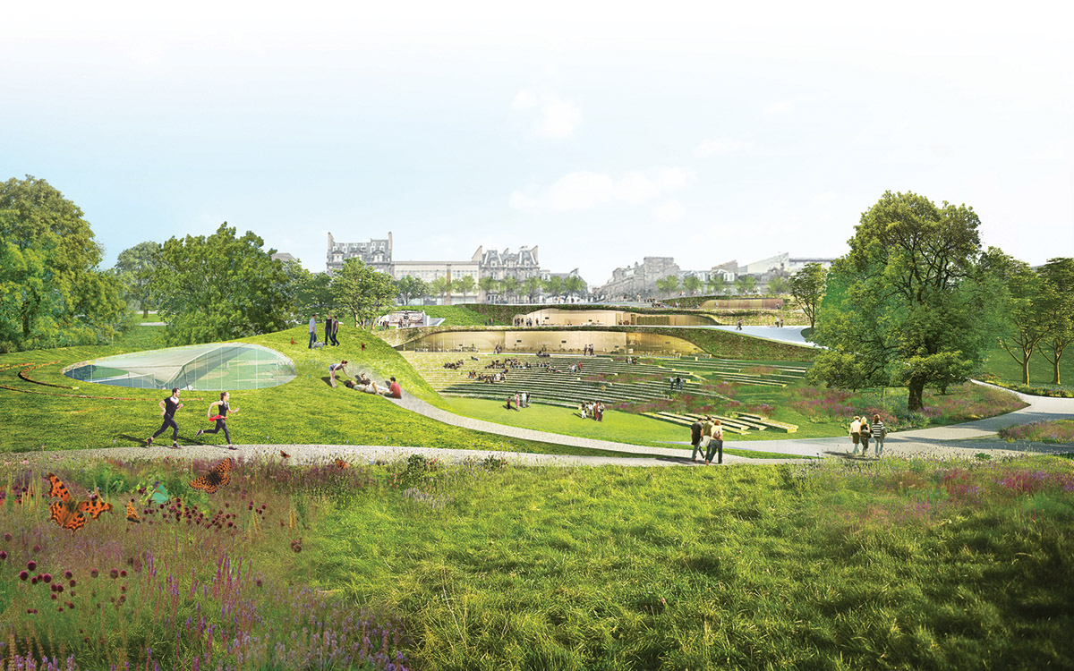 wHY wins Ross Pavilion & Gardens competition in Edinburgh