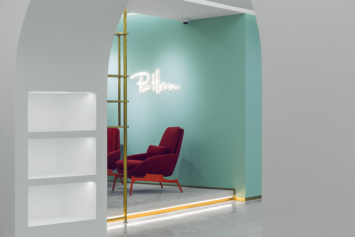 InDeco completes Ruhnn Culture Office with colorful spatial pattern in Hangzhou, China