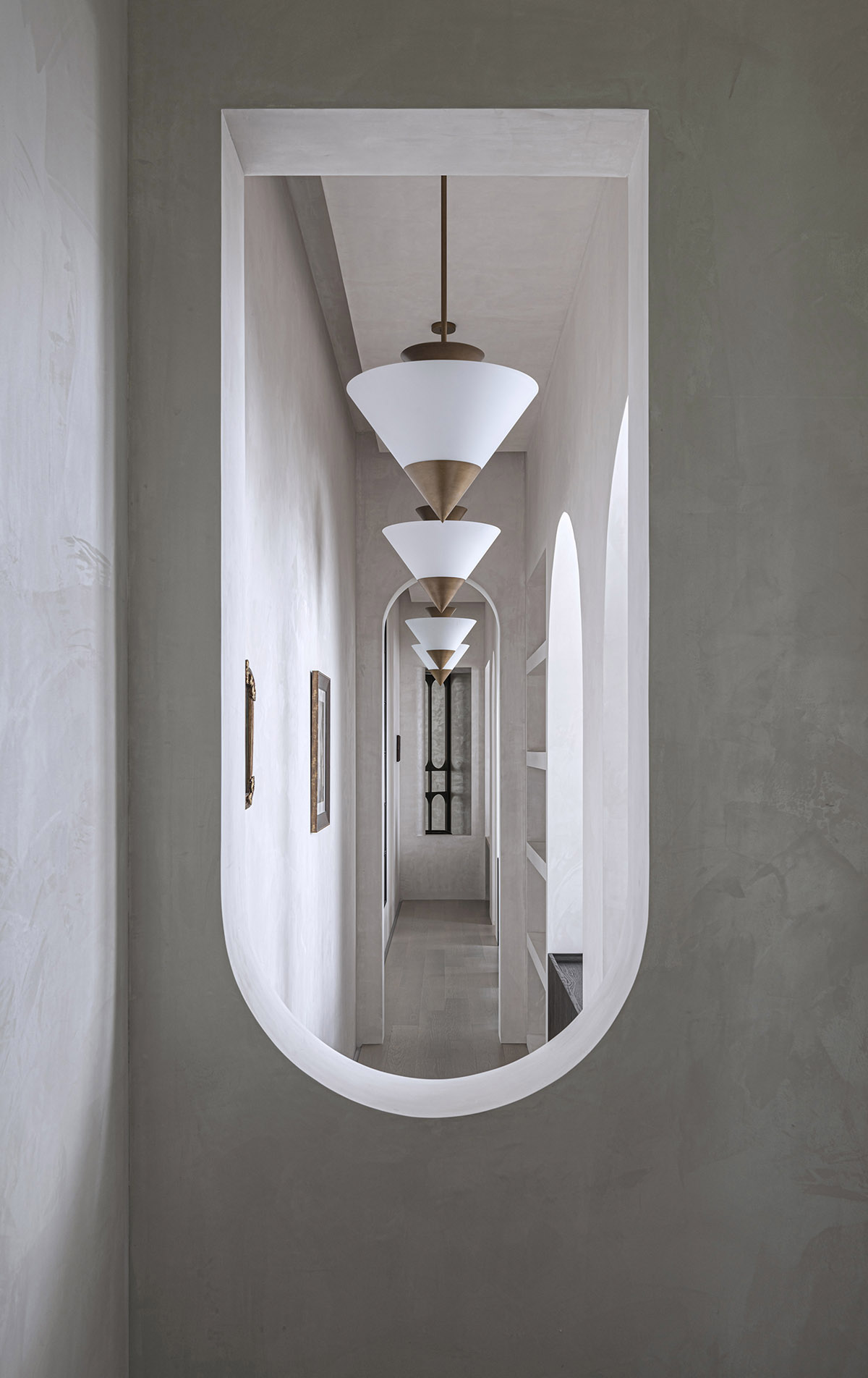 EVD designs its office that features classical aesthetics with arched elements in Shanghai