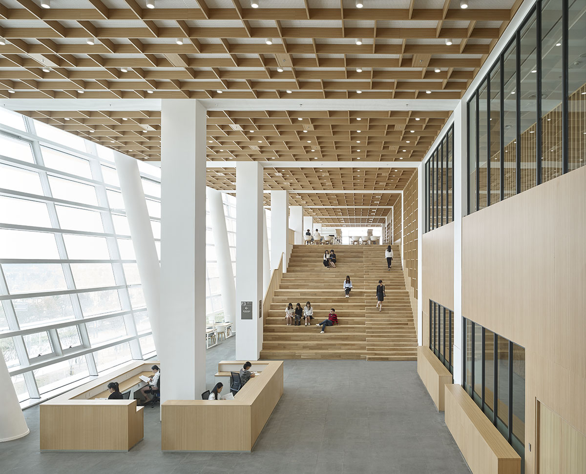 gmp releases first images of Suzhou No.2 Library featuring first intelligent storage system in China