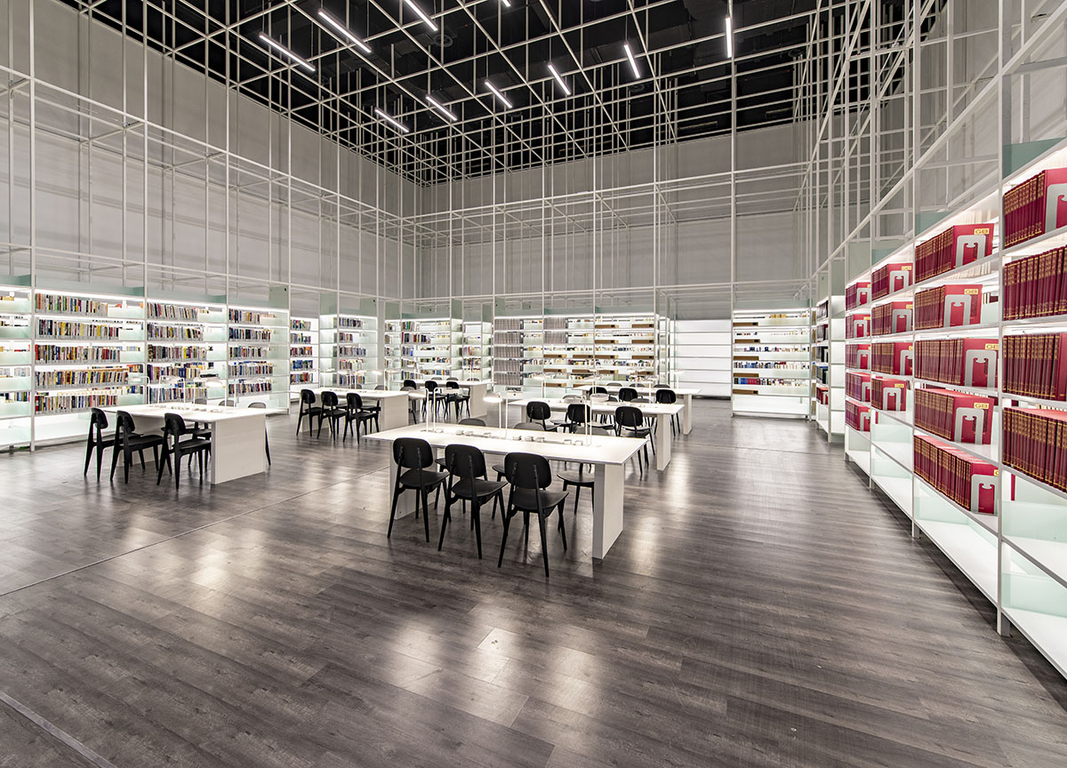 gmp releases first images of Suzhou No.2 Library featuring first intelligent storage system in China