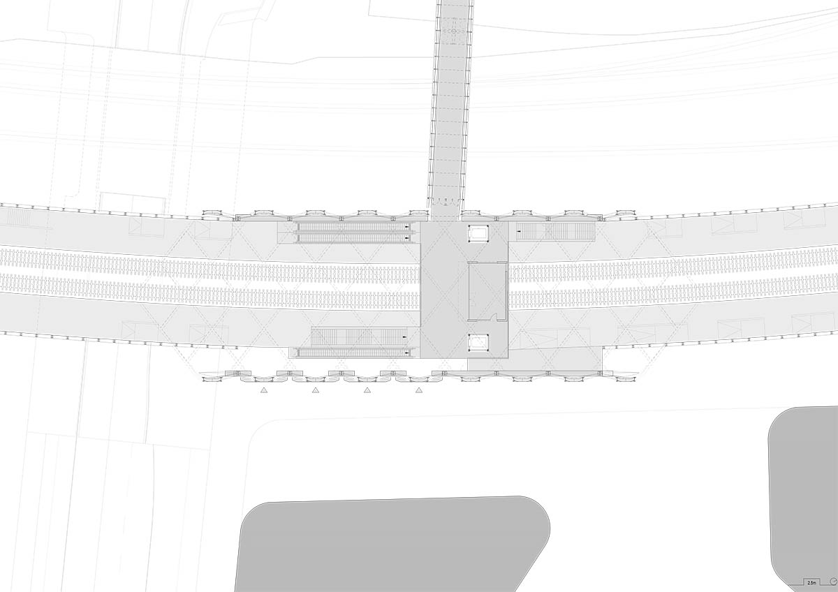 Elbbrücken Underground and Metropolitan Railway Stations Completed in Hamburg