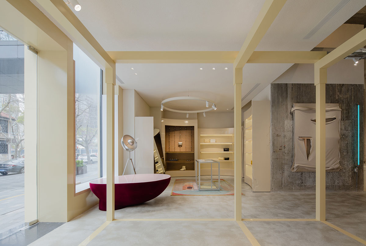 Sò Studio combines Live Artwork and Resident In for LOOKNOW Flagship Store in Shanghai 