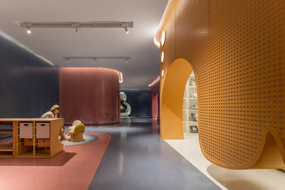 Wutopia Lab creates fairytale-like interiors for a bookstore in Jiangsu, China