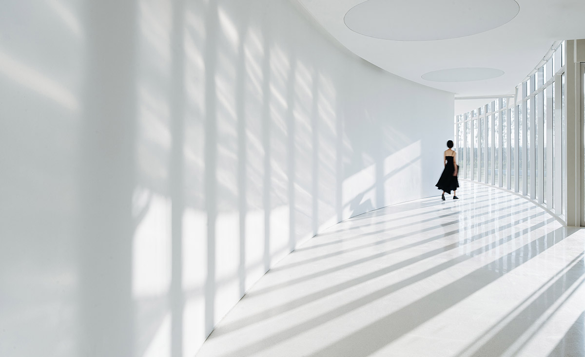 Circular, oval and square volumes form art museum designed by Wutopia Lab in China 