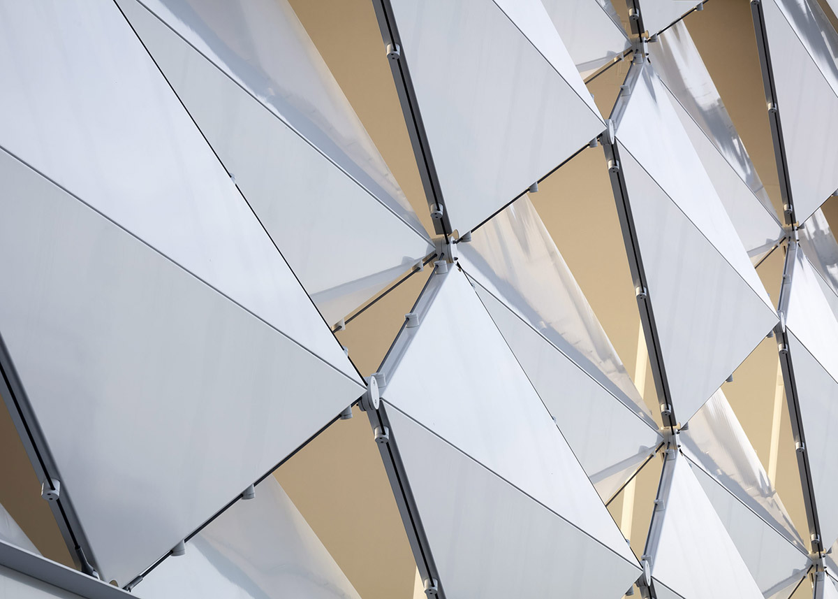 gmp completes Stade de Luxembourg football and rugby stadium with diamond-shaped façade