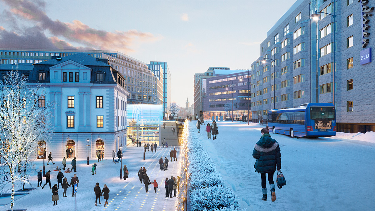 Foster + Partners-led team wins competition to design central station in Stockholm 