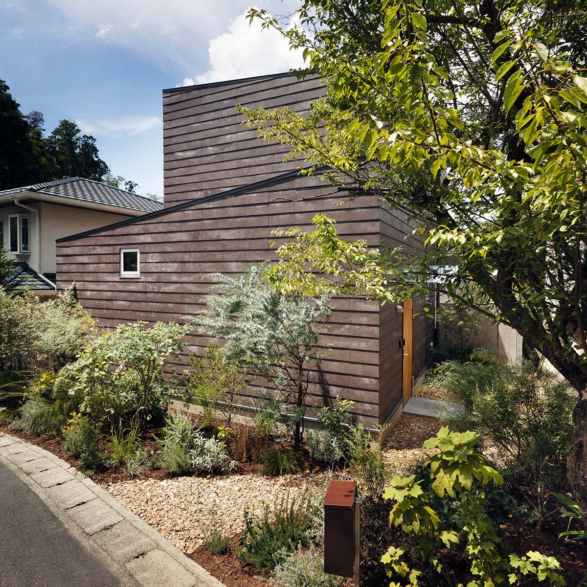 Tan Yamanouchi turns a book vault wall in studio and residence into a cozy space for cats in Japan
