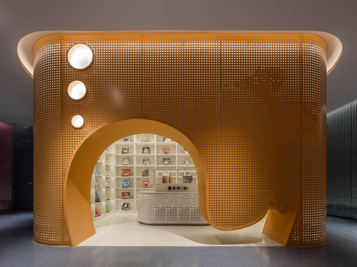 Wutopia Lab creates fairytale-like interiors for a bookstore in Jiangsu, China